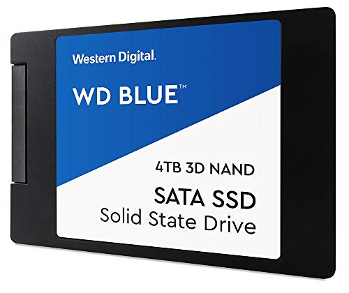 WD Blue 3D NAND SATA SSD WDS400T2B0A - Solid state drive - 4 TB - internal - 2.5" - SATA 6Gb/s