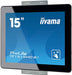 iiyama ProLite TF1515MC-B1 - 15" Diagonal Class LED-backlit LCD display - digital signage - with touchscreen 1024 x 768 - edge-lit - black