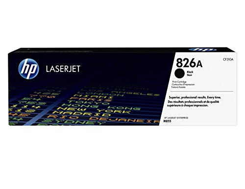 HP 826A - CF310A - 1 x Black - Toner cartridge - For Color LaserJet Enterprise M855dn, M855x+, M855x+ NFC/Wireless direct, M855xh