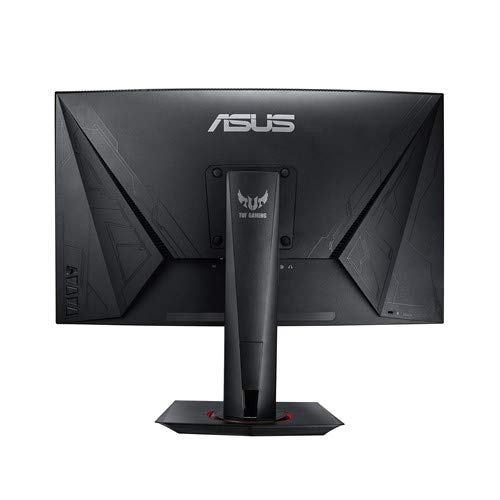 ASUS TUF Gaming VG27VQ - LED monitor - curved - 27" - 1920 x 1080 Full HD (1080p) @ 165 Hz - VA - 400 cd/m - 3000:1 - HDR10 - 1 ms - HDMI, DVI-D, DisplayPort - speakers - black