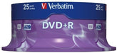 Best Value Verbatim 1239475 43500 4.7GB 16x DVD+R Matt Silver - 25 Pack Spindle