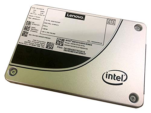 Intel S4610 Mainstream - Solid state drive - encrypted - 1.92 TB - hot-swap - 2.5" - SATA 6Gb/s - 256-bit AES - for ThinkAgile HX3375 Appliance, HX33XX Certified Node, ThinkSystem SR850 V2, SR860 V2