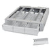 Ergotron StyleView Supplemental Storage Drawer, Triple - Mounting component (drawer module) - grey, white