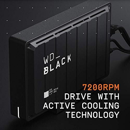 8TB Digital D10 Black USB3.2 Ext HDD