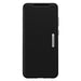 OtterBox Strada Series - Flip cover for mobile phone - leather, polycarbonate - shadow black - for Samsung Galaxy S20+, S20+ 5G