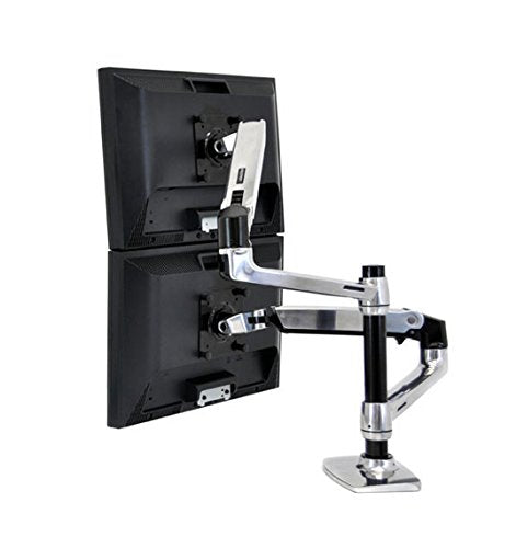 Ergotron LX Extension and Collar Kit - Mounting component (articulating arm, pole clamp, installation hardware) for LCD display - screen size: up to 32"