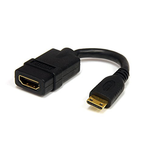 Best Value StarTech.com HDACFM5IN 5" High Speed HDMI Adapter Cable - HDMI to HDMI Mini- F/M