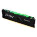 Kingston FURY Beast RGB - DDR4 - kit - 16 GB: 2 x 8 GB - DIMM 288-pin - 2666 MHz / PC4-21300 - CL16 - 1.2 V - unbuffered - non-ECC - black