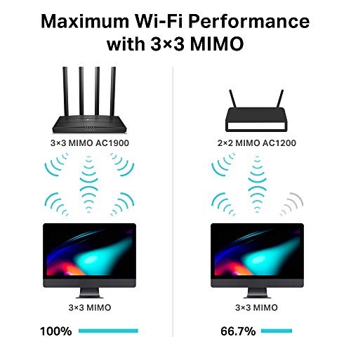 TP-Link Archer C80 V1 - Wireless router - 4-port switch - GigE - 802.11a/b/g/n/ac - Dual Band