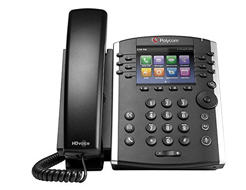 Best Value Polycom VVX 411 HD Business Media IP Desk Phone (No PSU)