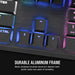 K60 RGB PRO USB QWERTY Gaming Keyboard