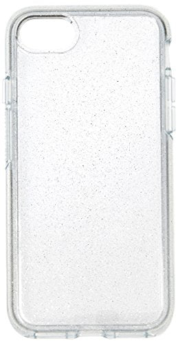 OtterBox Symmetry Series Clear Stardust Phone Case for Apple iPhone SE 2nd Gen iPhone 7 and 8 Ultra Slim Profile Precision Design Raised Screen Bumper