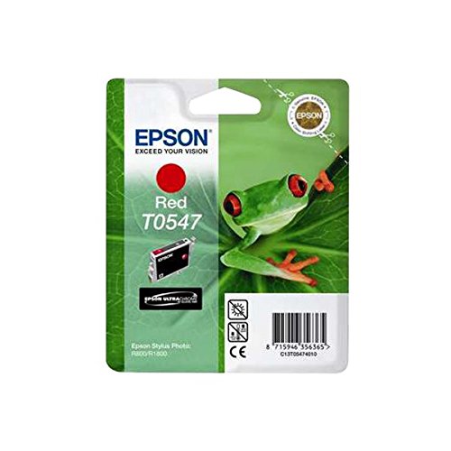 Best Value Epson Original Ink Cartridge T0547, Red, Genuine, Amazon Dash Replenishment Ready