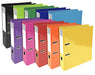 Best Value Exacompta Iderama Ring Binder, A4, 40 mm Spine, 4 Rings - Assorted Colours, Pack of 10