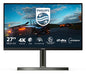 Philips Momentum 278M1R - LED monitor - 27" - 3840 x 2160 4K UHD (2160p) @ 60 Hz - IPS - 350 cd/m? - 1000:1 - 4 ms - 2xHDMI, DisplayPort - speakers - textured glossy black