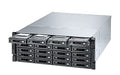 QNAP TS-h2483XU-RP - NAS server - 24 bays - rack-mountable - SATA 6Gb/s - RAID 0, 1, 5, 6, 10, 50, JBOD, 5 hot spare, 6 hot spare, 60, 10 hot spare, RAID TP - RAM 128 GB - Gigabit Ethernet / 10 Gigabit Ethernet / 10Gbps SFP+ - iSCSI - 4U