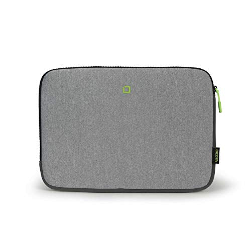 DICOTA Skin FLOW - Notebook sleeve - 13" - 14.1" - grey, green