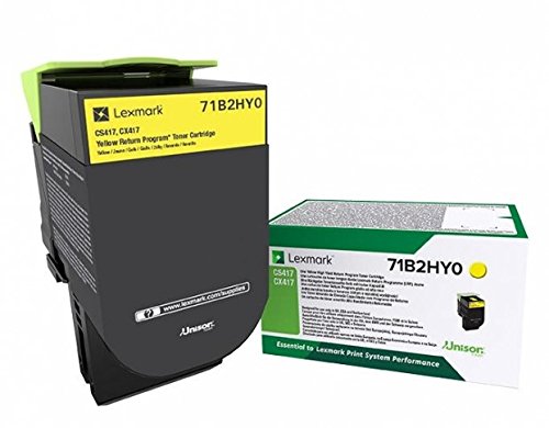 Best Value Lexmark 71B2HY0 High Capacity Toner Cartridge - Yellow