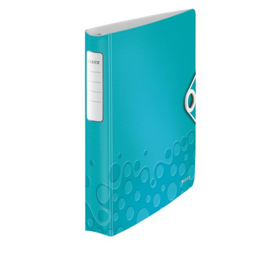 Best Value Leitz WOW 4D Ringbinder A4 PP 30mm Ice Blue PK5