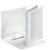 Best Value Esselte Presentation Binder 2-DRing 25mm A5 White PK12