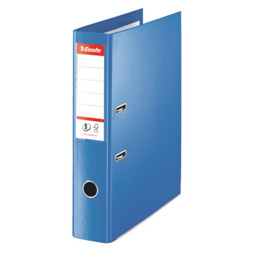 Best Value Esselte No1 Power Lever Arch Polypro Foolscp 75mm Blue PK10