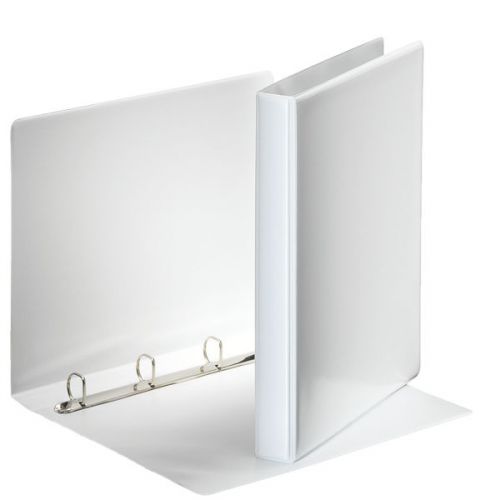 Best Value Esselte Essentials Pres Binder A4 20mm 4 D-Ring WH PK10