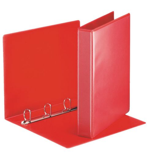 Best Value Esselte Essentials Pres Binder A4 30mm 4 D-Ring Red PK10