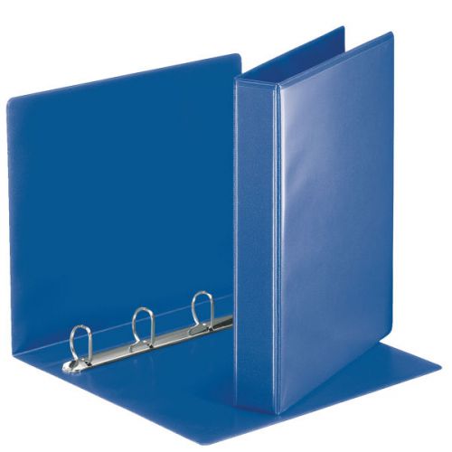 Best Value Esselte Essentials Pres Binder A4 30mm 4 D-Ring Blue PK10