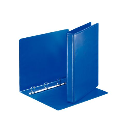 Best Value Esselte Essentials Pres Binder A4 25mm 4 D-Ring Blue PK10