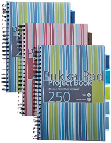 Best Value Pukka Pad A4 Project Book (Pack of 3)