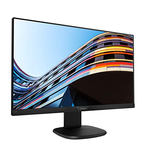 Philips S-line 223S7EJMB - LED monitor - 22" (21.5" viewable) - 1920 x 1080 Full HD (1080p) @ 60 Hz - IPS - 250 cd/m - 1000:1 - 5 ms - HDMI, VGA, DisplayPort - speakers - black, textured black