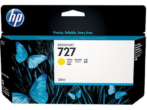 Best Value HP 727 130ml Ink Cartridge - B3P21A , Yellow