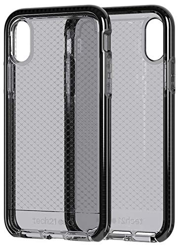 Tech 21 Evo Check Smokey Black Transparent Apple iPhone 13 Mini Mobile Phone Case