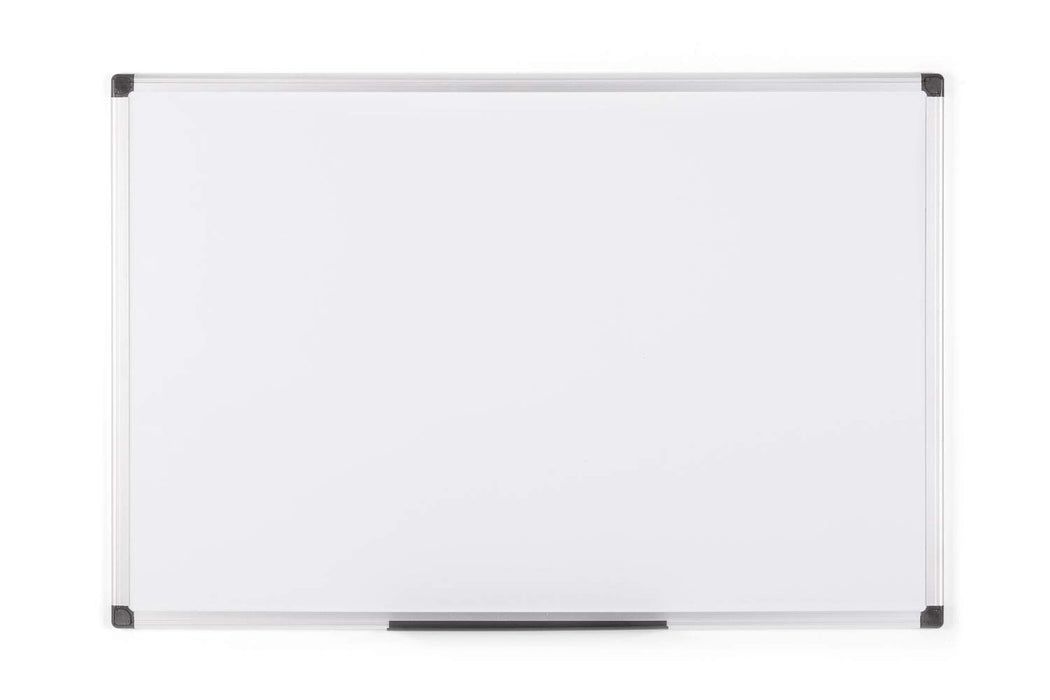 Best Value Bi-Office Maya Magnetic Dry Wipe Aluminium Framed Whiteboard 60x90cm