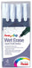 Best Value Pentel Arts Wet Erase Chalk Marker, Standard Chisel Tip, White Ink, 1 Pack of 4 Markers