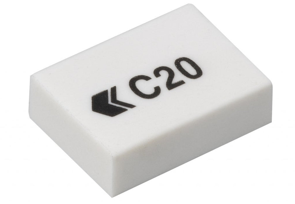 Best Value Hainenko 795107 Value C20 White Eraser (Pack of 45)