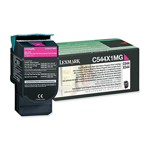 Best Value Lexmark C544/X544 Series Extra High Yield Return Program Toner Cartridge - Magenta LE0C544X1MG