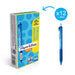 Best Value PaperMate InkJoy 300 RT Retractable Ball Pen with 1.0 mm Medium Tip - Blue, Box of 12