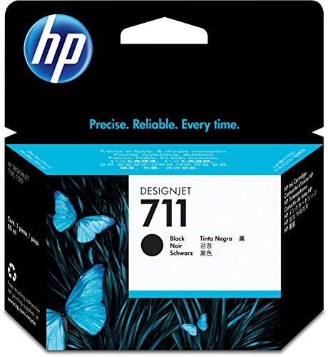 Best Value HP CZ133A 711 80ml Ink Cartridge for Designjet T120/T520 Large Format Inkjet Printers - Black