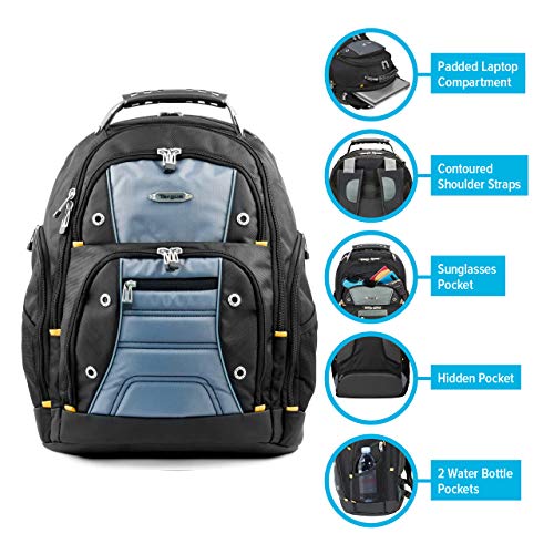 Targus Drifter II Backpack for 16-Inch Laptop TSB238EU (Black/Gray)