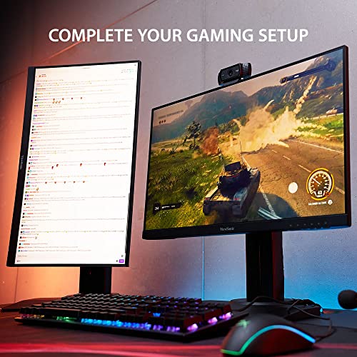 Viewsonic XG Gaming XG2705-2K - LED monitor - 27" (27" viewable) - 2560 x 1440 QHD @ 144 Hz - IPS - 350 cd/m? - 1000:1 - 1 ms - HDMI, DisplayPort - speakers