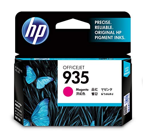 HP 935 - C2P21AE - 1 x Magenta - Ink cartridge - For Officejet 6812, 6815, Officejet Pro 6230, 6230 ePrinter, 6830, 6835