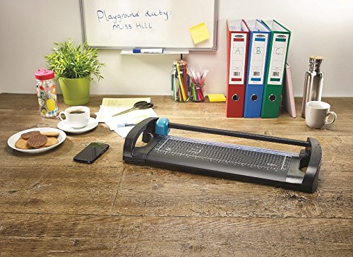 Best Value Avery A3 A3TR Office Trimmer - Paper Cutter, Black and Teal