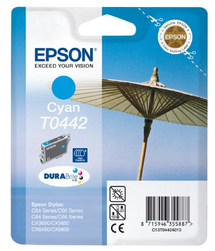 Epson C64/C84 Inkjet Cartridge Cyan TO442 T044240