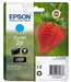 Epson 29 - 3.2 ml - cyan - original - blister - ink cartridge - for Expression Home XP-245, 247, 255, 257, 332, 342, 345, 352, 355, 435, 442, 445, 452, 455