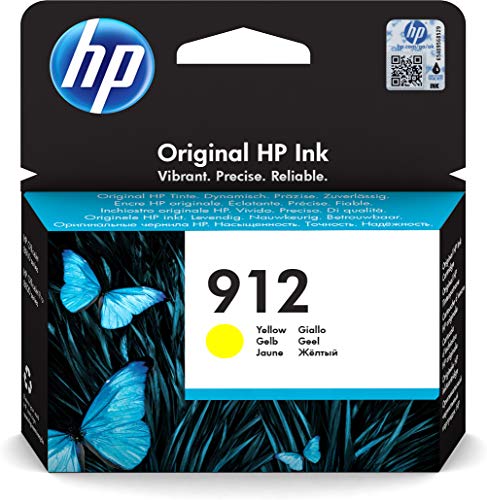 HP 912 - 2.93 ml - yellow - original - ink cartridge - for Officejet 80XX, Officejet Pro 80XX