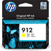 HP 912 - 2.93 ml - yellow - original - ink cartridge - for Officejet 80XX, Officejet Pro 80XX