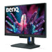 BenQ DesignVue PD2500Q - PD Series - LED monitor - 25" - 2560 x 1440 WQHD - IPS - 350 cd/m - 1000:1 - 4 ms - HDMI, DisplayPort, Mini DisplayPort - speakers - grey