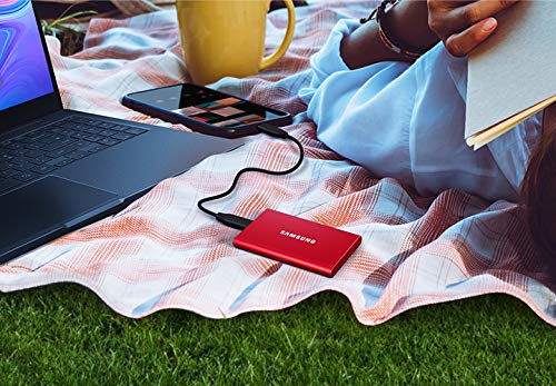 2Tb T7 Usb3.2C Portable Red Ext Ssd