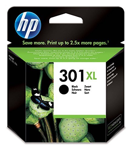 Best Value HP CH563EE 301XL High Yield Original Ink Cartridge, Black, Pack of 1